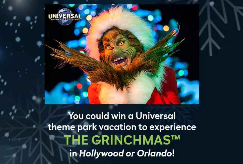 Peacock Holiday Escape Sweepstakes – Win A Trip For 4 To Universal Orlando Or Universal Studios Hollywood