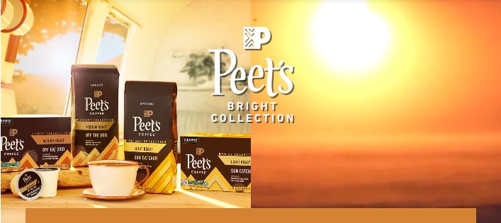 Peet’s Coffee Bright Collection Contest – Win A Trip For 2 To Oslo, Norway Or A Peet’s Coffee Merchandise Kit (5 Winners)