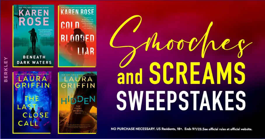 Penguin Random House Smooches And Screams Sweepstakes – Win A Pack Of Books Including Beneath Dark Waters & More (3 Winners)