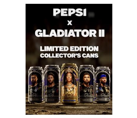 Pepsi Gladiator II Sweepstakes - Win A Gladiator II Limited Edition Collector's Can Of Pepsi {50 Winners}