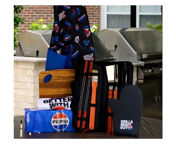 Pepsi Grills Night Out Sweepstakes - Win A Grilling Tool Package (200 Winners)