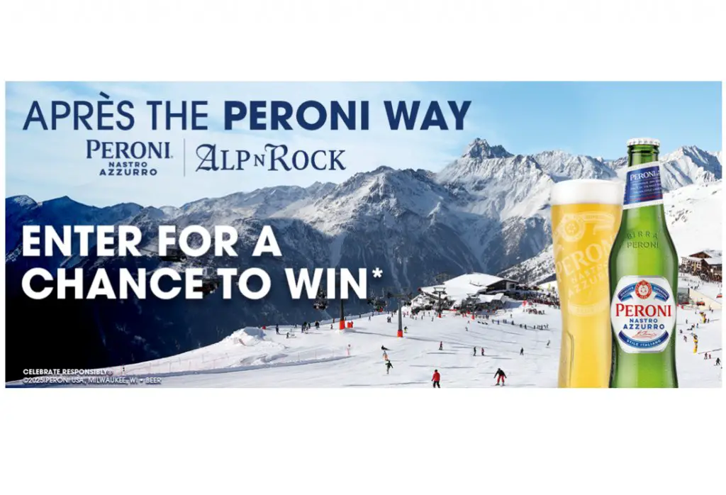 Peroni Nastro Azzurro Après Ski Getaway Sweepstakes - Win A Winter Trip For 2