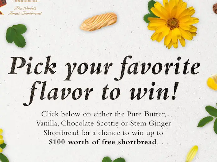 Pick Your Favorite Flavor Sweepstakes