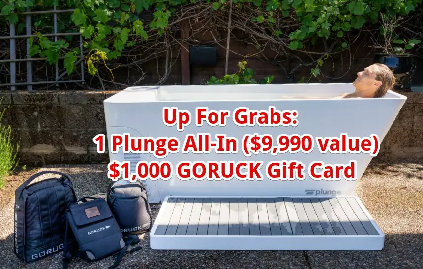 Plunge X GORUCK The Ultimate Performance Giveaway - Win A $1,000 Gift Card & Plunge All-In