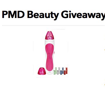 PMD Beauty Sweepstakes