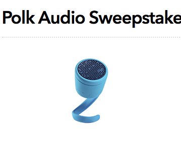 Polk Audio Giveaway