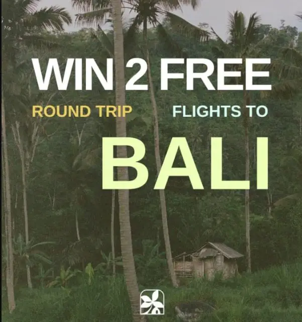 Pomelo Trip To Bali Sweepstakes - Win A Trip For 2 To Bali
