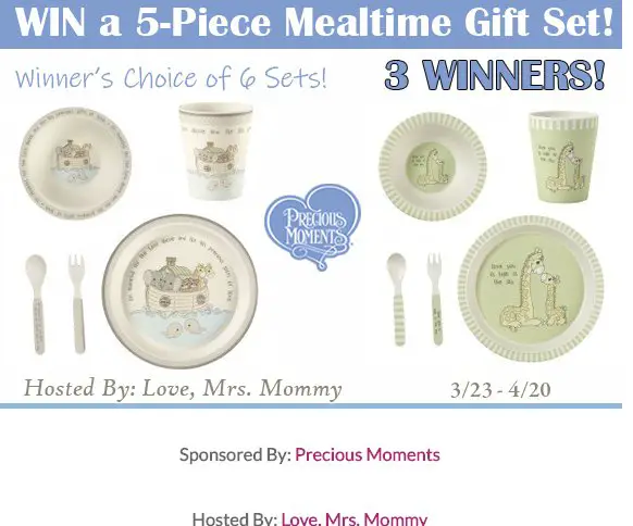 Precious Moments Mealtime Giveaway