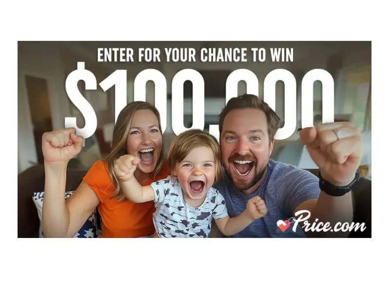 Price.com $100,000 Cash Giveaway  - Win $100,000