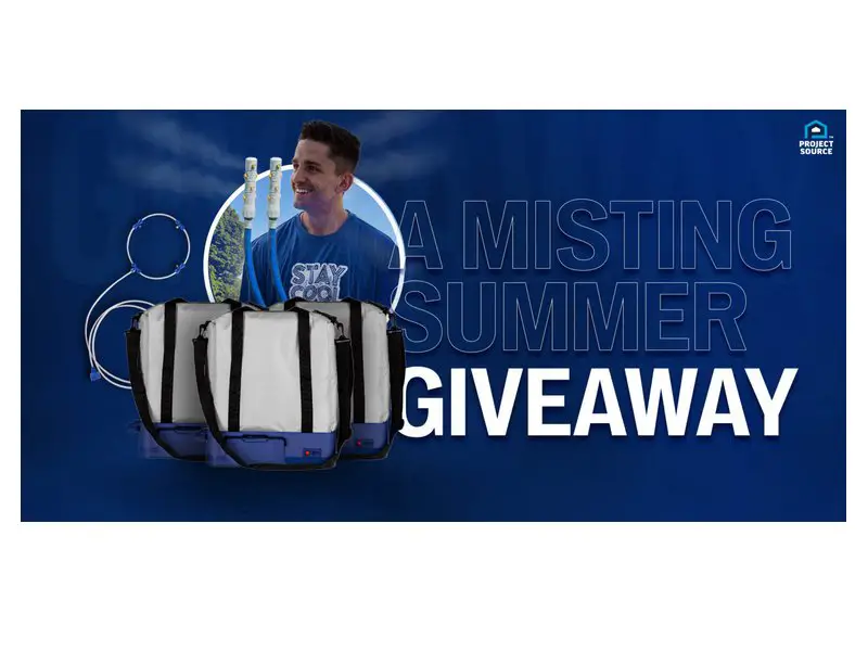 Project Source Misting End of Summer Giveaway - Win A Misting Cooler (3 Winners)