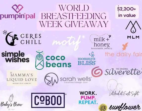 Pumpin' Pal's WORLD BREASTFEEDING WEEK Giveaway - Win A $2,500 Prize Package