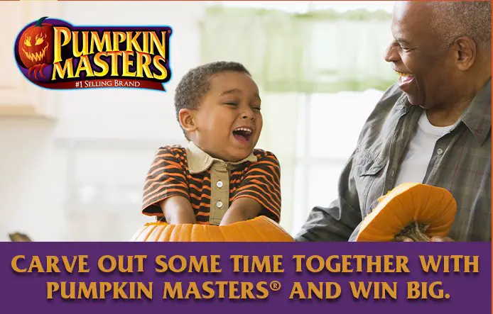 Pumpkin Masters Pumpkin Carving Contest - Win $5,000 Cash Or Pumpkin Masters Products (17 Winners)