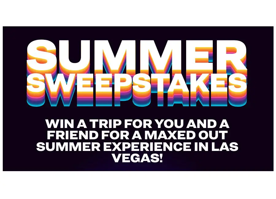 Puttshack Summer Sweepstakes - Win A Trip For 2 To Las Vegas