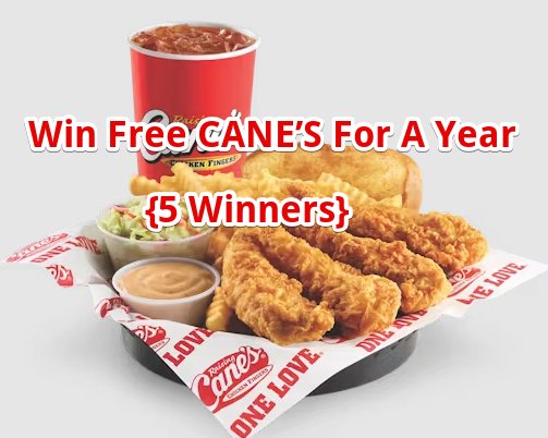 Raising Cane’s Chicken Fingers Halloween Costume Contest - Win Free Raising Cane’s For A Year