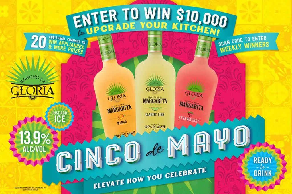 Rancho La Gloria Elevate How You Celebrate Sweepstakes - Win $10,000 Or $500 Gift Card