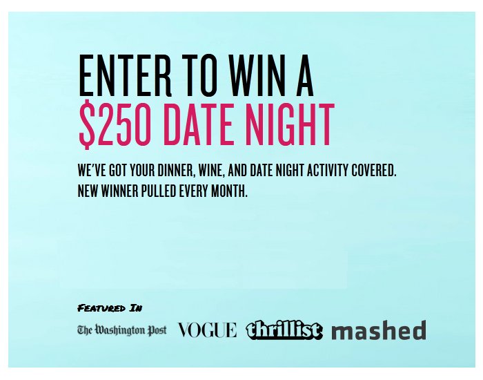 Really Good Boxed Wine Monthly Date Night Giveaway - Win $250 In Gift Cards For A Dinner Date