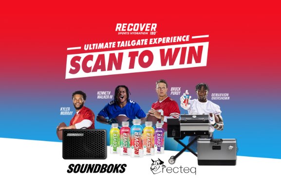 RECOVER 180 Ultimate Football Experience Sweepstakes