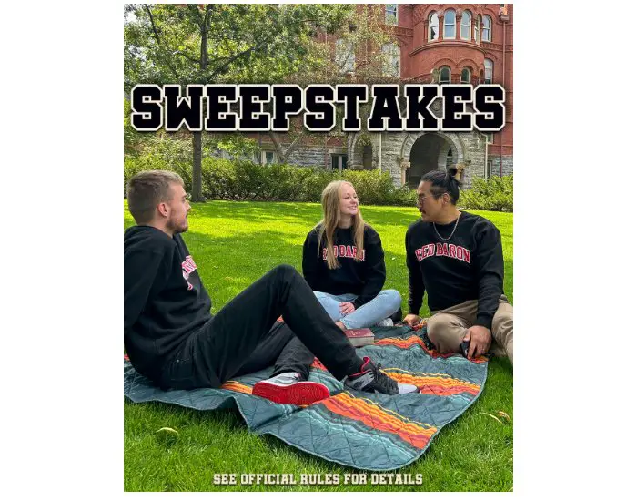 Red Baron Pizza Collegiate Collection 2024 Sweepstakes - Win Merch & Coupons