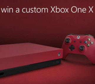 RED Xbox One X Sweepstakes