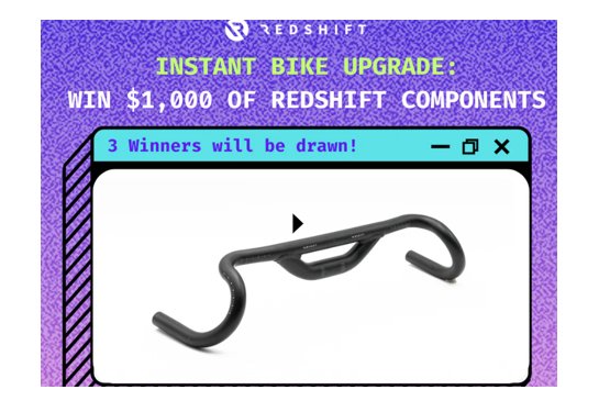 Redshift $1,000 Instant Bike Upgrade Giveaway - Win A $1,000 Redshift Gift Card