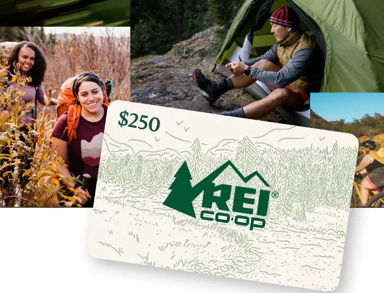 REI Co-op D.C. Fall 2024 Sweepstakes - Win A $250 REI Gift Card