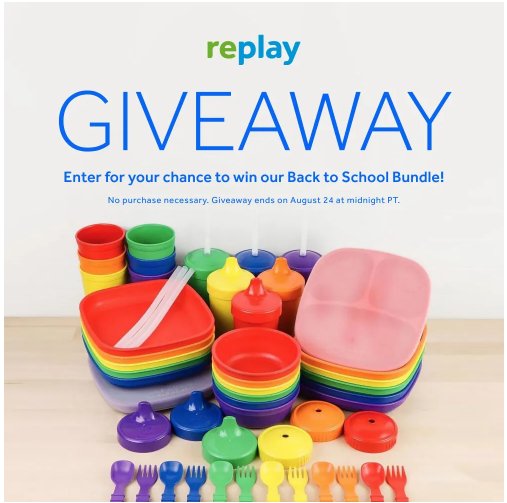 Replay Back To School Giveaway - Win A Crayon Box Collection