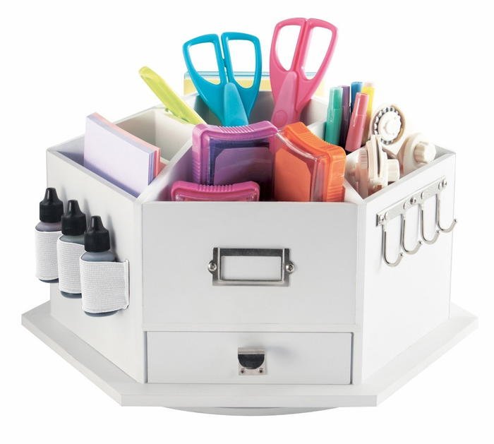 Revolving Supplies Organizer