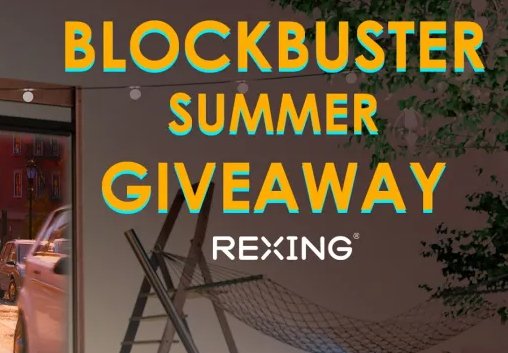 Rexing Blockbuster Summer Giveaway - Win A $1,000 PV7 Pro Portable Projector