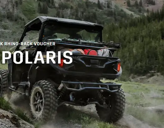 Rhino-Rack Polaris Sweepstakes - Win A Polaris Off Road Vehicle