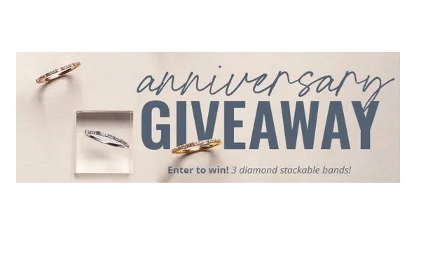 Riddle's Jewelry Anniversary Giveaway - Win Three 14K Diamond Rings