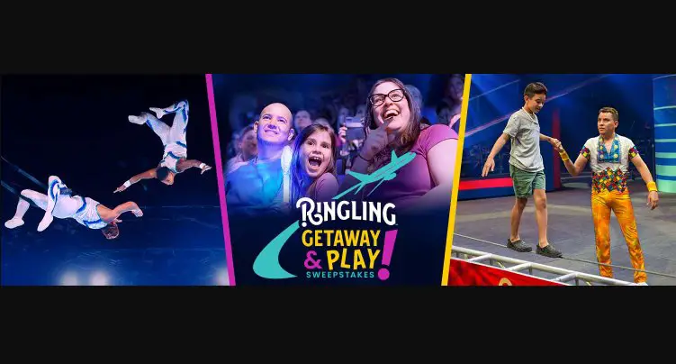 Ringling Getaway & Play Sweepstakes – Win A 2 - Night Trip For 4 To A Ringling Bros Show In Nashville