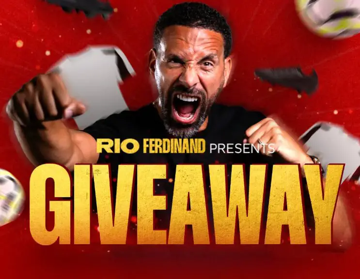 Rio Ferdinand Soccer Presents Giveaway - Win Signed Jerseys From Soccer Legends & Other Prizes