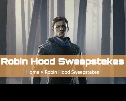 Robin Hood Sweepstakes