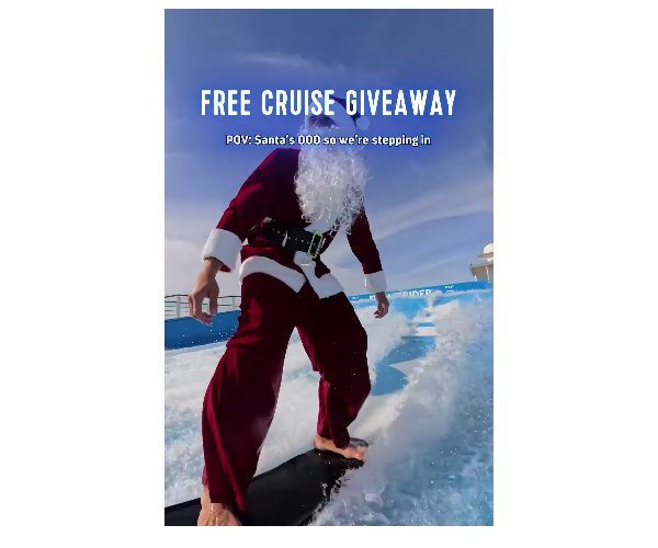 Royal Caribbean Cruises Holiday Cruise Giveaway - Win A Cruise For 2 (2 Winners)