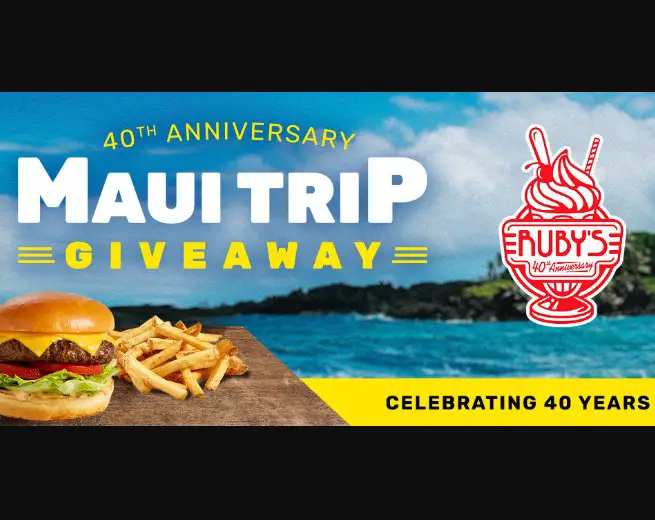 Ruby's Diner  Maui Vacation Giveaway - Win A Trip For 4 To Hawaii