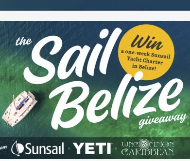 Sail Belize Sweepstakes