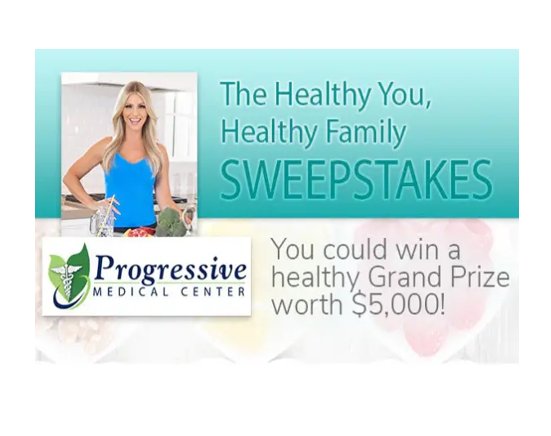 Salem Media Healthy You, Healthy Family Sweepstakes – Win A $5000 Fitness Prize Package