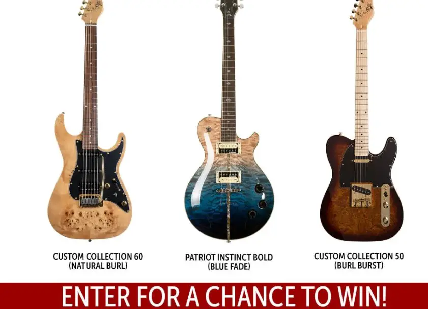 Sam Ash Choose Your Own Michael Kelly Guitar Giveaway - Win A Guitar Of Your Choice