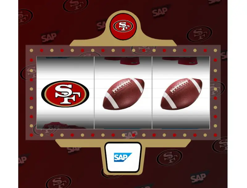 San Francisco 49ers & SAP Spin to Win Big - Win A Signed 49ers Merch (5 Winners)