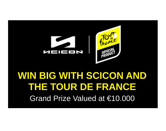 Scicon Sports Win Big With Scicon & The Tour De France - Win A Scicon Prize Package Worth €10,000