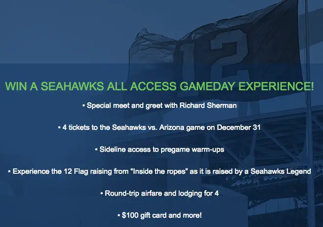 Seattle Seahawks All-Access Gameday Experience