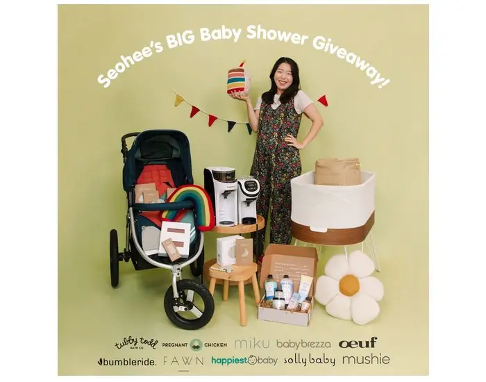 Seohee's Baby Shower Giveaway - Win a Stroller, A Baby Monitor and Gift Cards