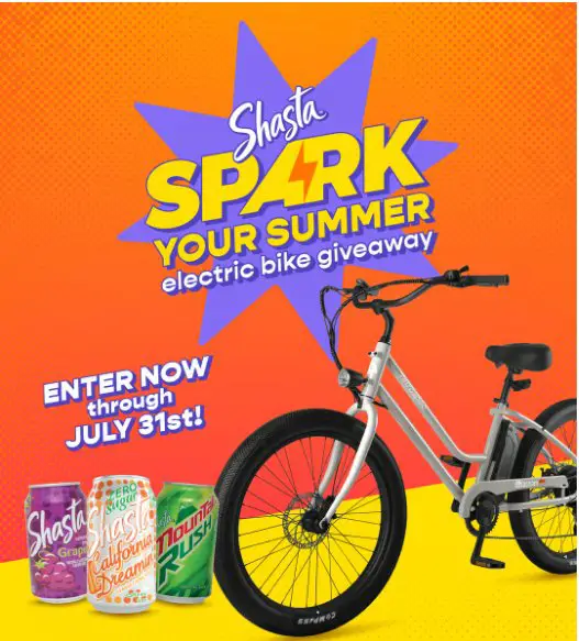 Shasta Sweepstakes 2024 - Shasta Spark Your Summer Giveaway – Win A ...