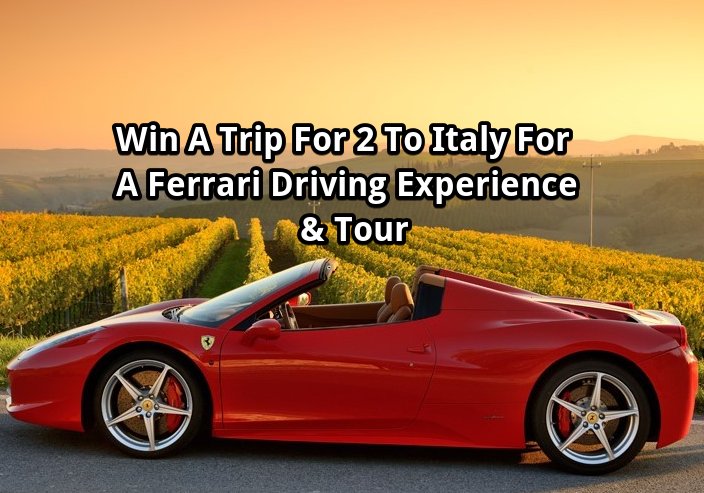 Shell Platinum Ferrari Driving Experience Sweepstakes – Win A Trip For 2 To Italy For A Ferrari Driving Experience & Tour