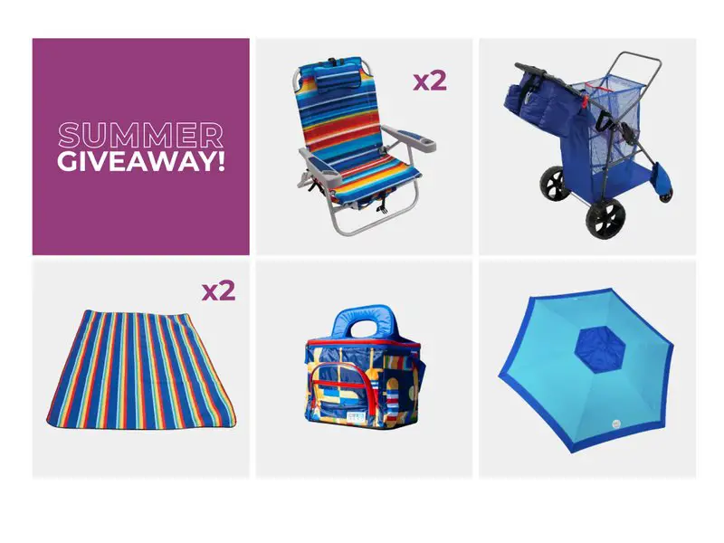 Shelterlogic Rio Beach Giveaway - Win Beach Chairs, Blankets, A Can Cooler And More (3 Winners)