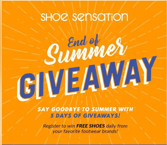 ShoeSensation End Of Summer Sweepstakes – Win Free Shoes From Popular Brands (5 Winners)