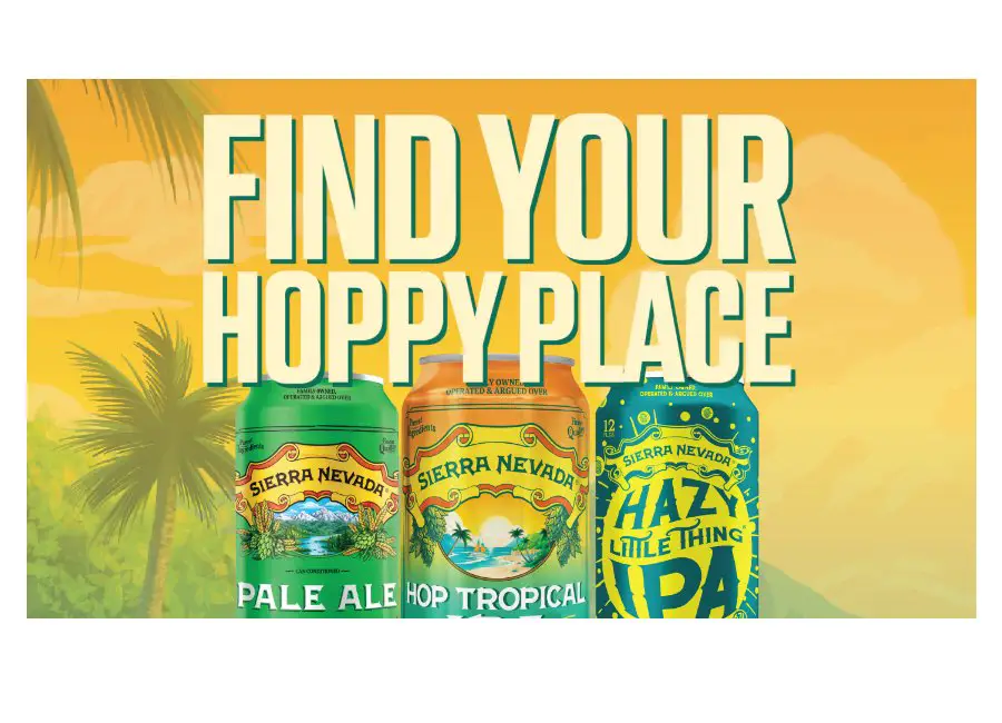 Sierra Nevada Find Your Hoppy Place Sweepstakes - Win A Trip For Two To Hawaii Or The Caribbean