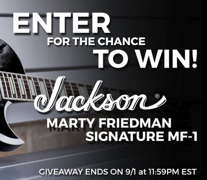 Signature Jackson Guitar Giveaway