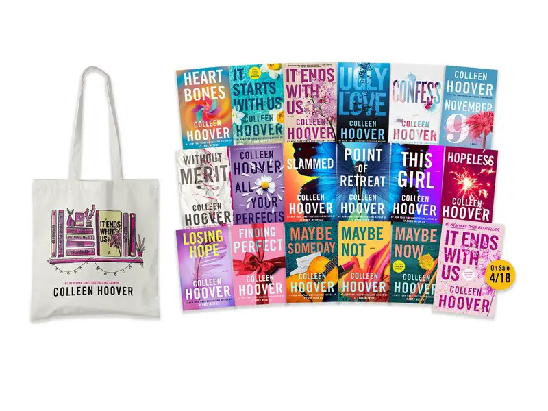 Simon & Schuster, Inc Colleen Hoover Spring Sweepstakes - Win A Collection Of Colleen Hoover Books In Physical And Audiobook Format (3 Winners)