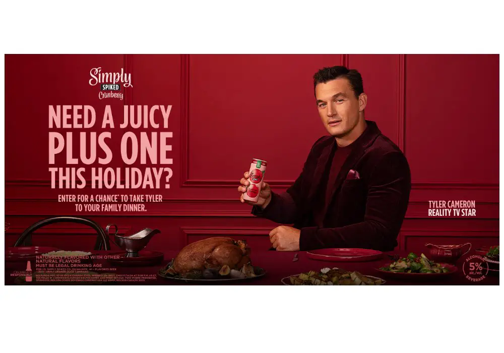 Simply Spiked Juicy +1 Contest - Host A Party With Tyler Cameron As Guest